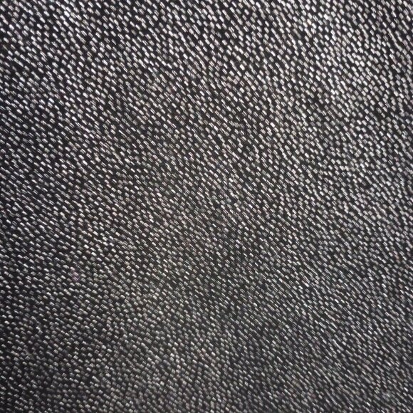 Loft Black Shimmer Ruched Sleeve Shift Dress - Picture 9 of 12